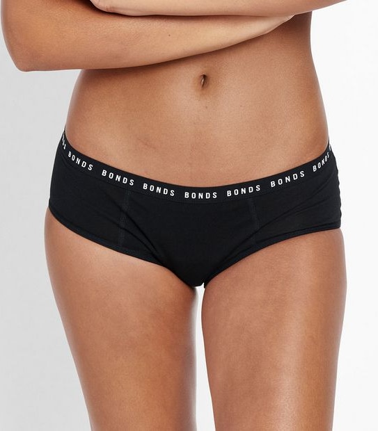 Bonds Bloody Comfy&trade; Period Moderate Boyleg Briefs; Style: WTQT
