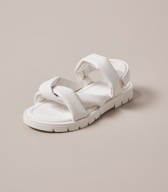 Kids Knot Front Strap Sandals