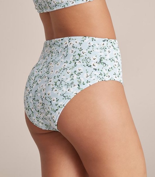 Lily Loves High Waisted Ribbed Bikini Swim Briefs Target Australia