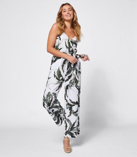 Linen Blend Jumpsuit