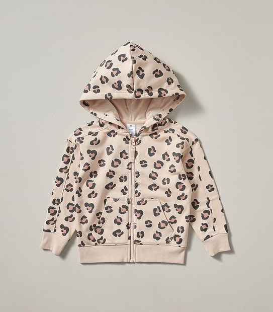 Fashion Zip Through Hoodie