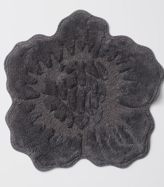Flower Textured Bath Mat
