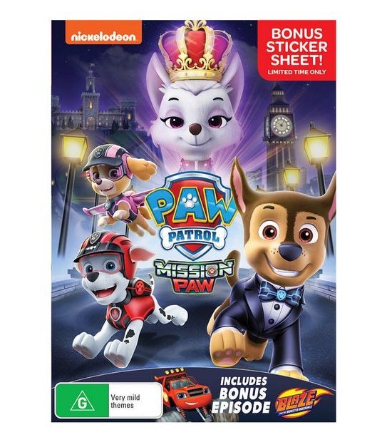 Paw Patrol: Mission Paw - DVD