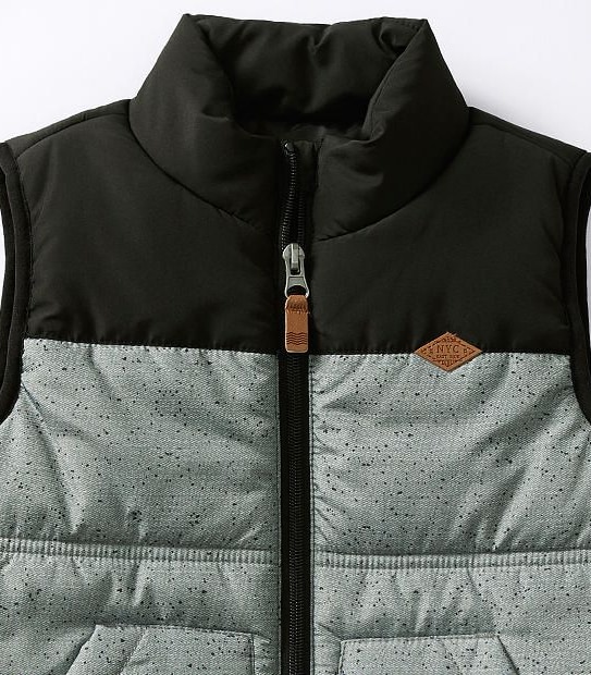 Two Tone Puffer Vest