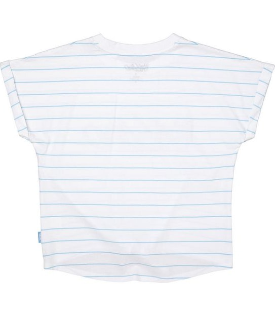Mossimo Script Tie Front T-shirt - White