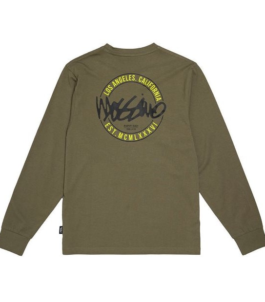 Mossimo Night Lights Long Sleeve Top - Olive