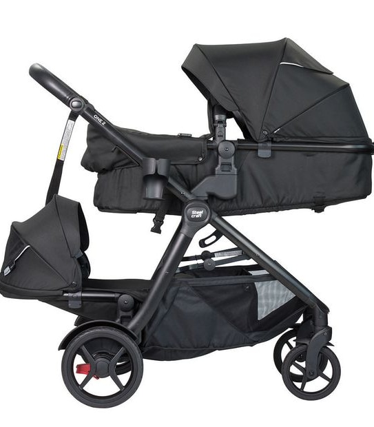Steelcraft ONE 2 Second Seat - Black