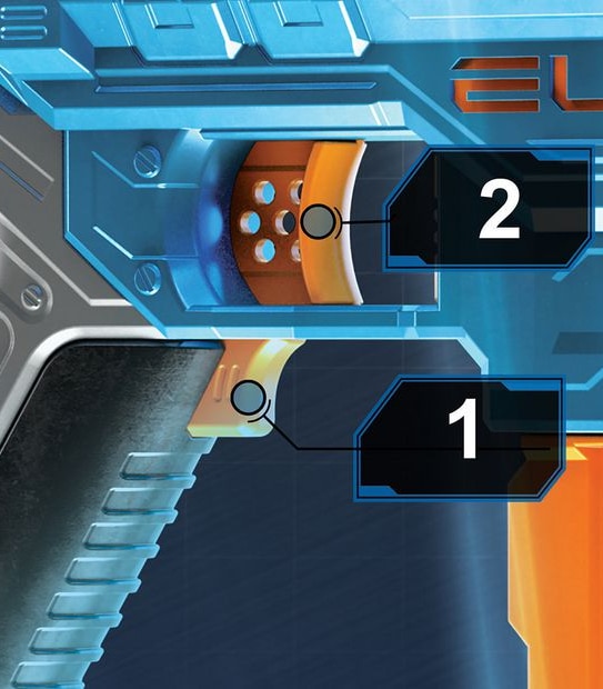 NERF Elite 2.0 - Turbine CS 18 Motorized Blaster