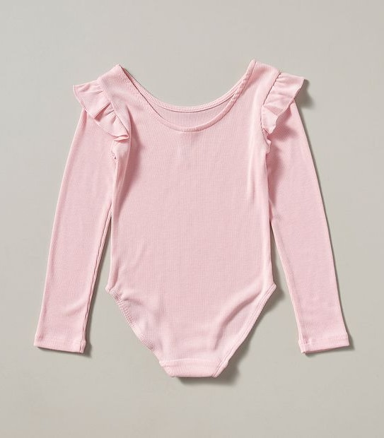 Frill Rib Bodysuit