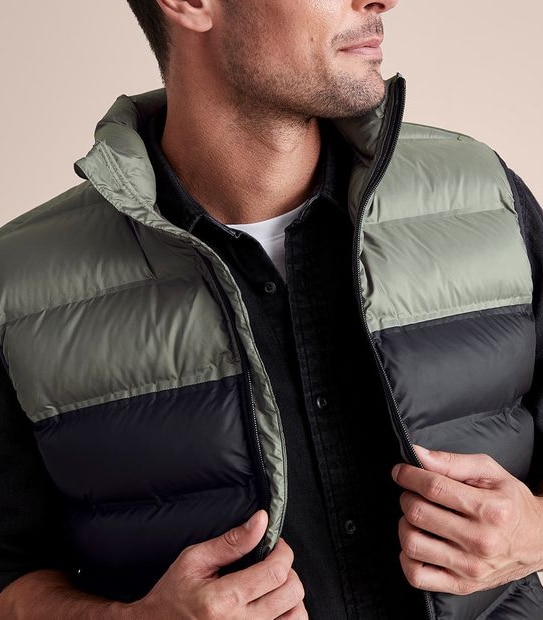 Adventure Wide Splice Puffer Vest