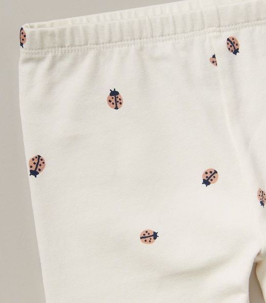 Baby Organic Cotton Print Leggings 3 of 3