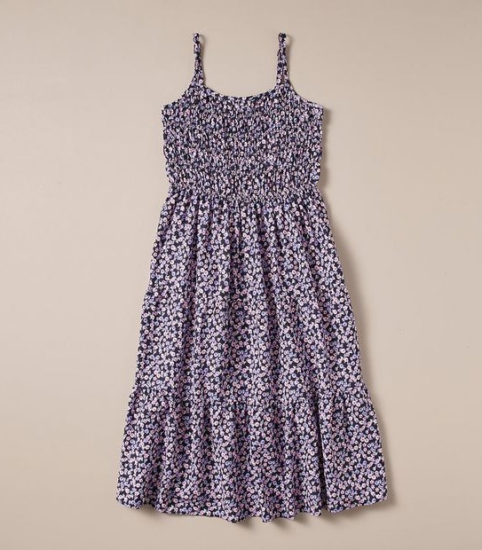 SW251781_01 S23 SL TIERED MIDI DRESS BLUE