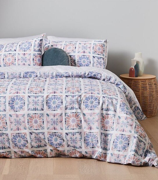 Maddox Quilt Cover Set Queen Bed Target Australia