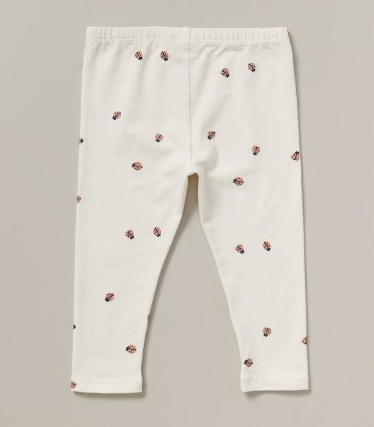 Baby Organic Cotton Print Leggings 2 of 3