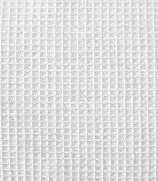 Waffle Cotton Quilt Cover Set - White