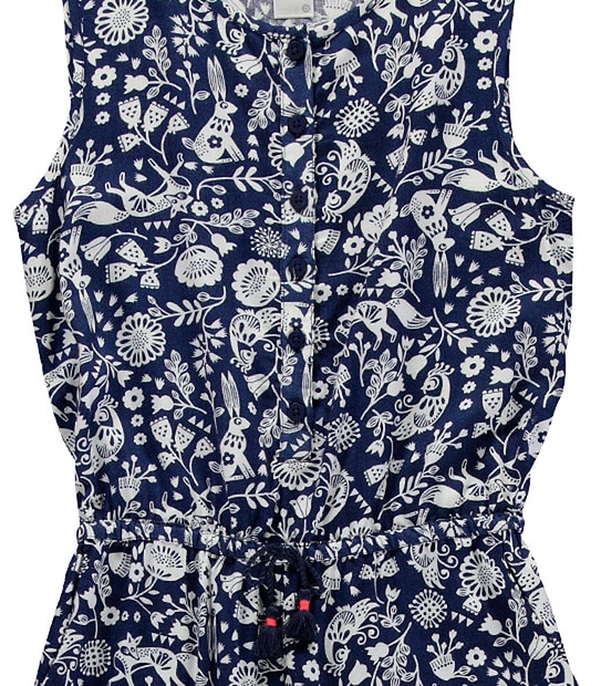 Sleeveless Print Jumpsuit 3 of 3