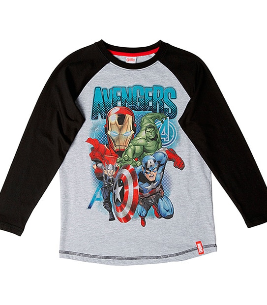 Marvel Avengers Long Sleeve Raglan T-Shirt