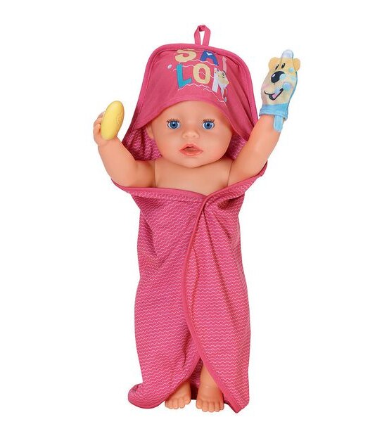 BABY born Bath Hooded Towel Set