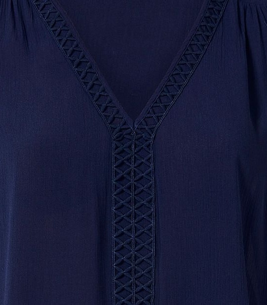 Belle Curve Flutter Sleeve Top