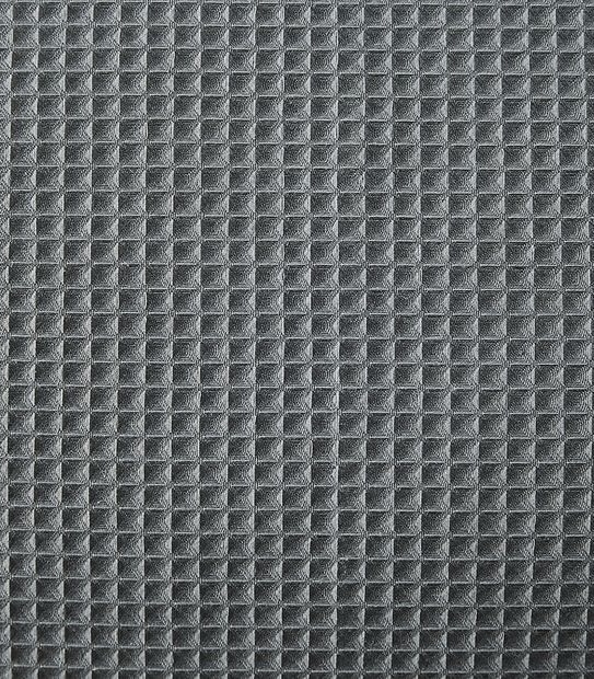 Waffle Cotton Quilt Cover Set - Charcoal