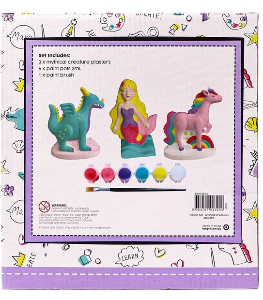 Paint Your Own - Mythical Creatures