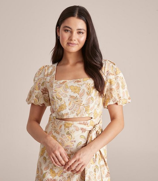 Lily Loves Cut Out Wrap Dress 2 of 5