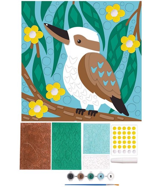 Australian Animals Keepsake - Kookaburra Collage