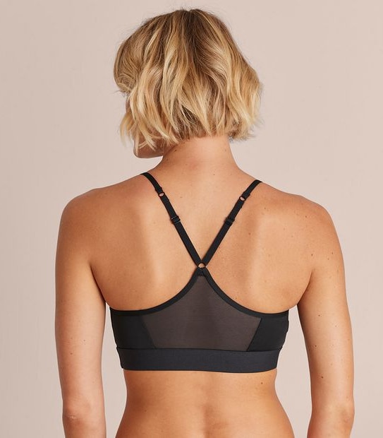 Low Impact Cross Back Sports Crop Top; Style: LCT53756