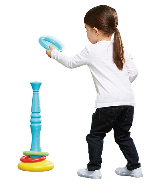 Kids Space T-Ball Set And Ring Toss Set