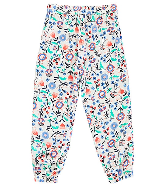 Floral Print Harem Pants