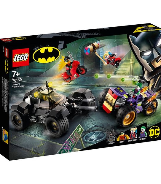 LEGO&reg; DC Comics Super Heroes Joker's Trike Chase 76159