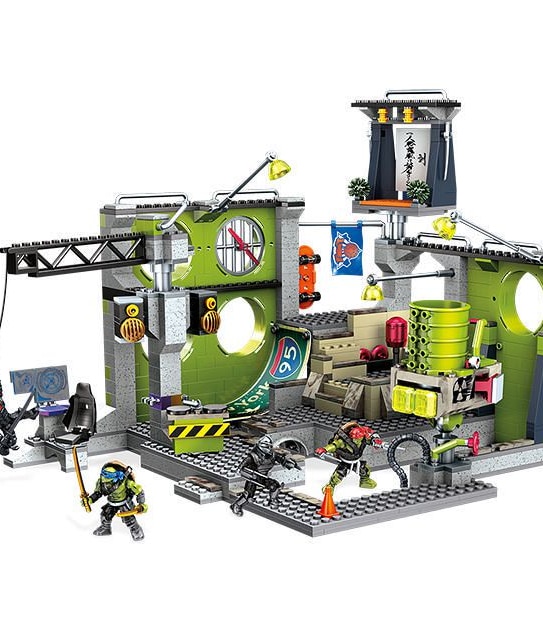MEGA BLOKS Teenage Mutant Ninja Turtles Sewer Hideout DPF83