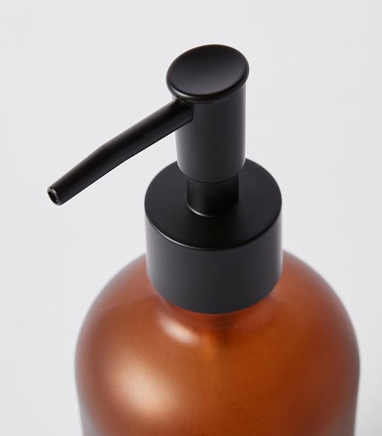 500ML Frosted Glass Pump Bottle
