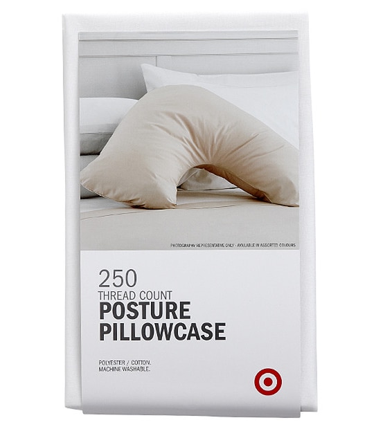 250 Thread Count Contour Pillowcase - White
