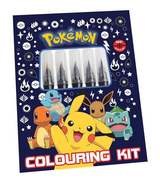 Pokémon: Adult Colouring Kit