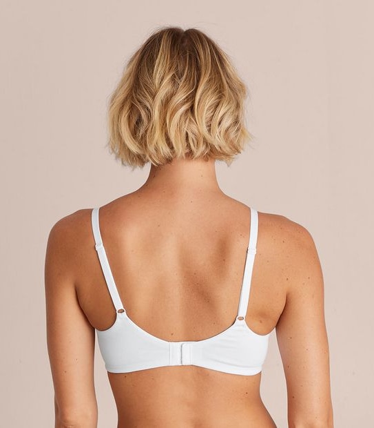 Target Cotton Wirefree T-Shirt Bra - White