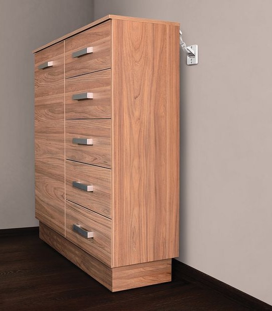 Dreambaby Hinged Furniture Anchors 2 Pack