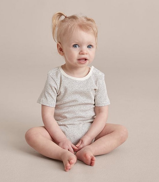 3 Pack Baby Organic Cotton Rib Bodysuits