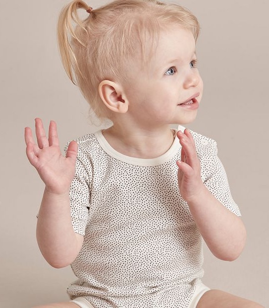 3 Pack Baby Organic Cotton Rib Bodysuits
