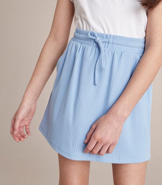 WX261137_01 S23 RIB KNIT SKIRT Target Australia