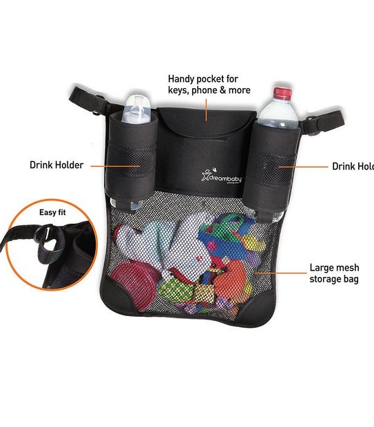 Dreambaby Strollerbuddy Stroller Organiser