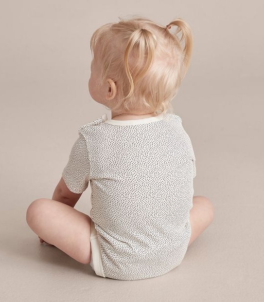 3 Pack Baby Organic Cotton Rib Bodysuits