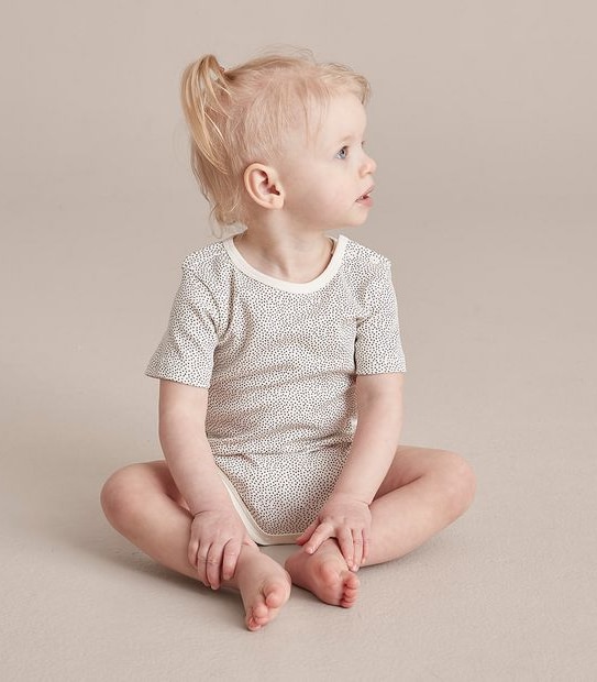 3 Pack Baby Organic Cotton Rib Bodysuits