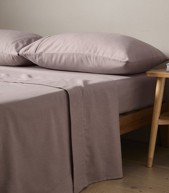 Arlo Stonewash Sheet Set, Lilac