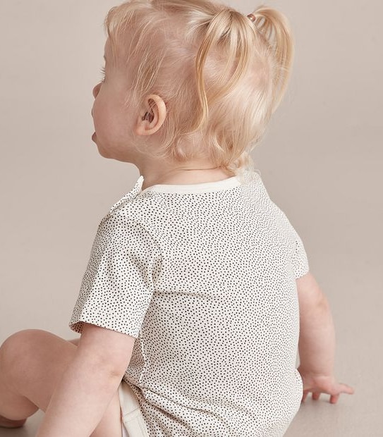 3 Pack Baby Organic Cotton Rib Bodysuits