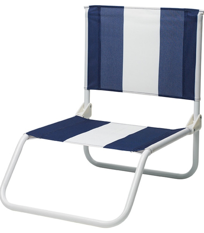 Low Beach Chair Blue Target Australia