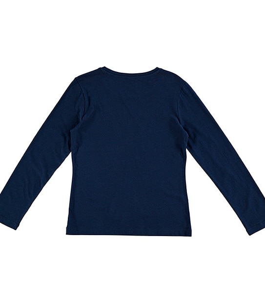 Long Sleeve Live Love Laugh Print Top