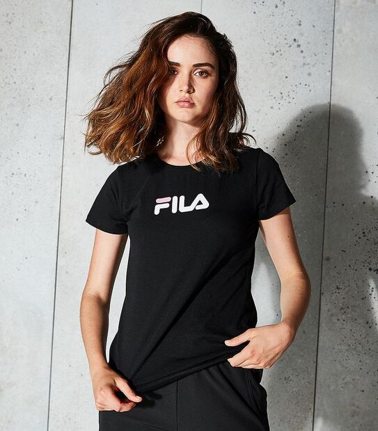 Fila Isla Slub T-Shirt - Black