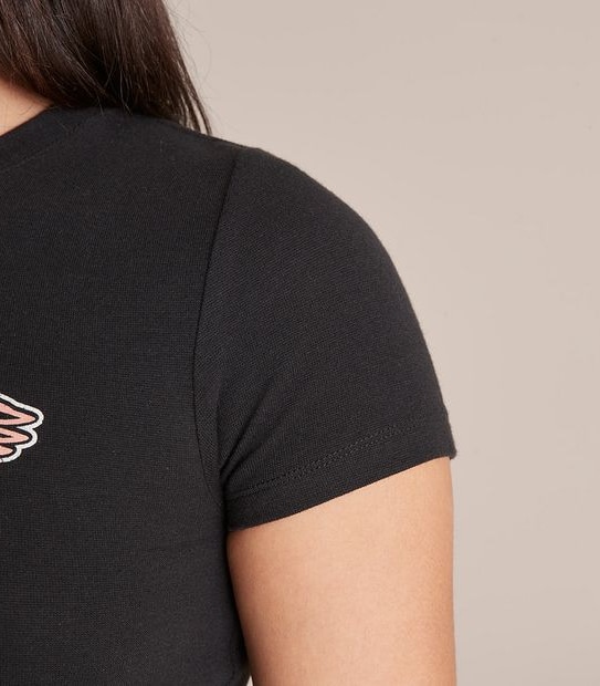 Licensed Aerosmith Baby Crop T-Shirt