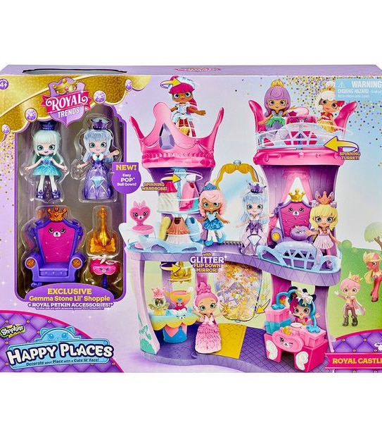 Shopkins Happy Places Season 7 Royal Castle Play Set